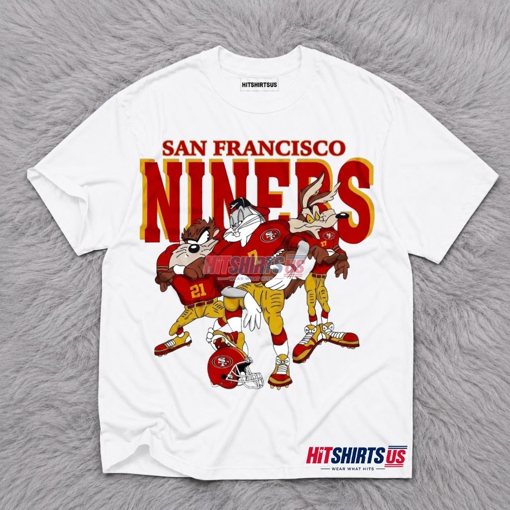 Niners Looney Tunes San Francisco 49Ers T-Shirt