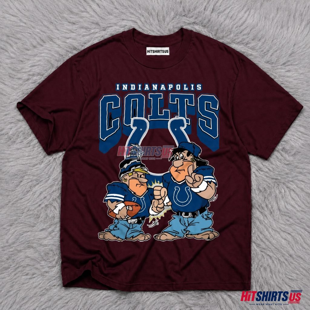 Popeye Bluto Indianapolis Colts Football T-Shirt
