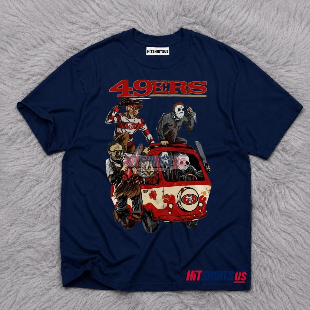 San Francisco 49Ers Horror Squad Van T-Shirt