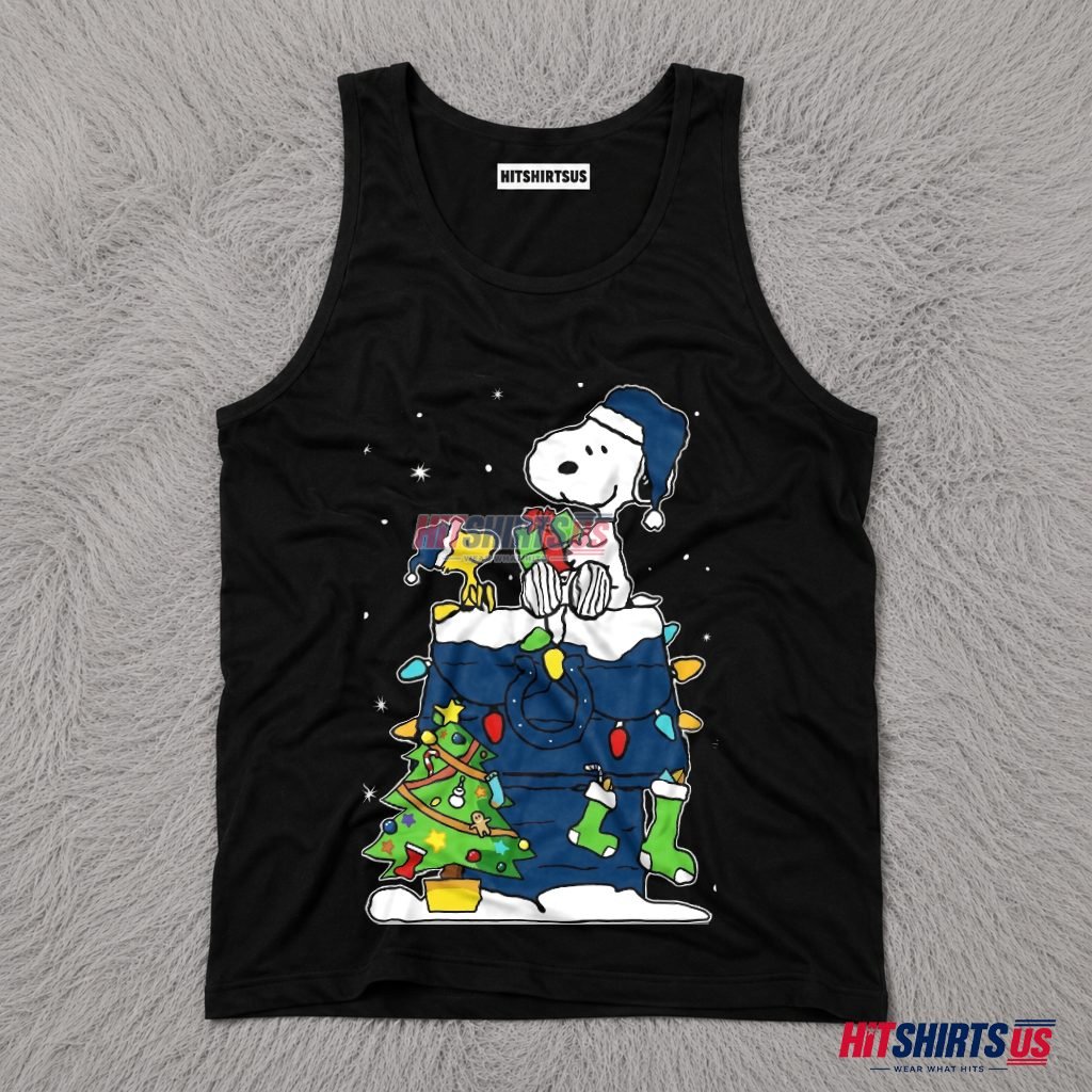Snoopy Woodstock Indianapolis Colts Christmas Gift Tank Top Snoopy Woodstock Indianapolis Colts Christmas Gift Tank Top
