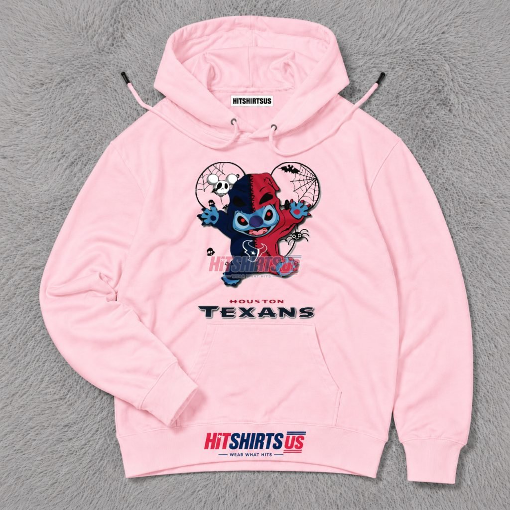 Stitch Houston Texans Halloween Spider Hoodie Stitch Houston Texans Halloween Spider Hoodie