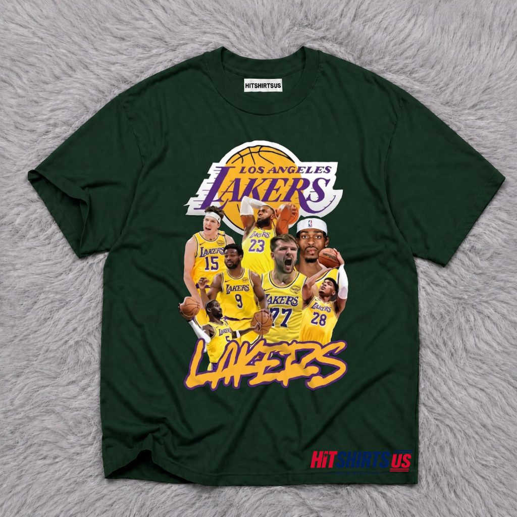 Vintage Lakers Legends Basketball T-Shirt