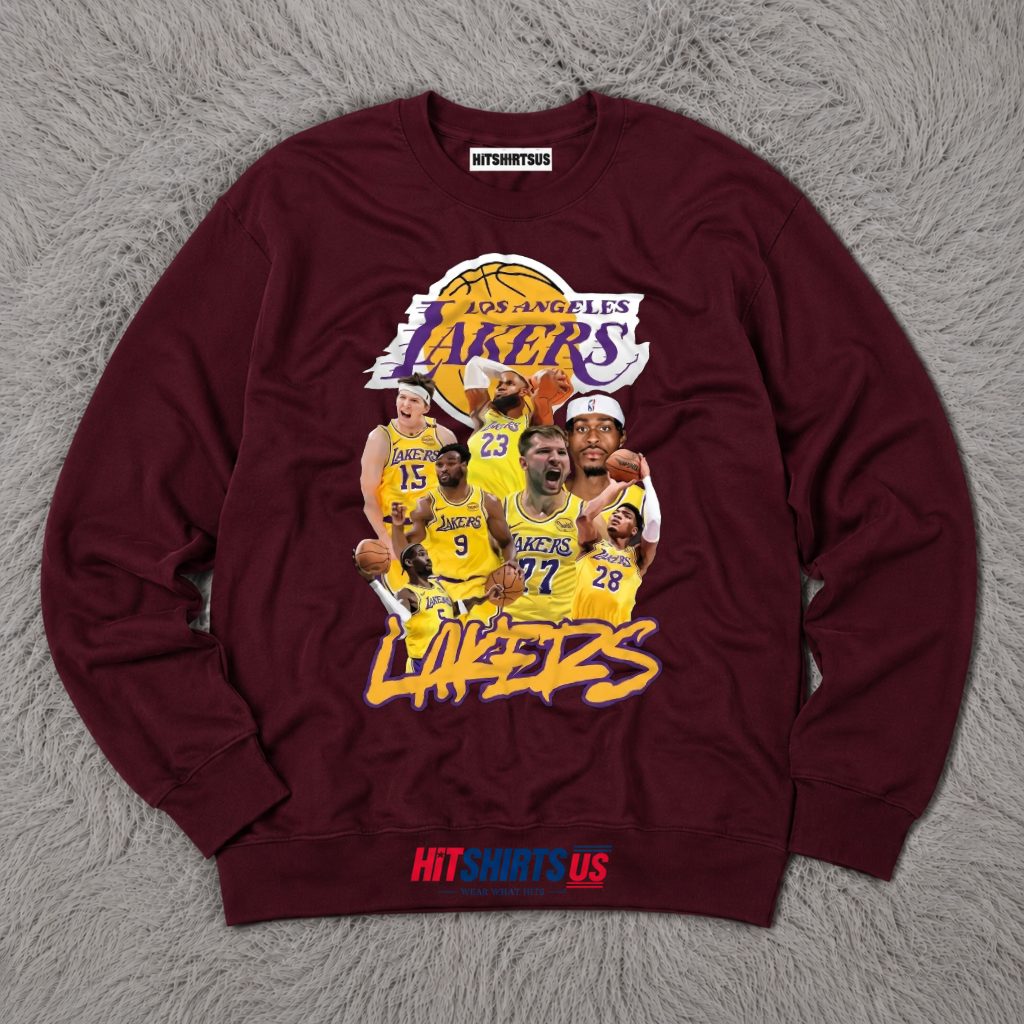 Vintage Lakers Legends Basketball Long Sleeve Vintage Lakers Legends Basketball Long Sleeve