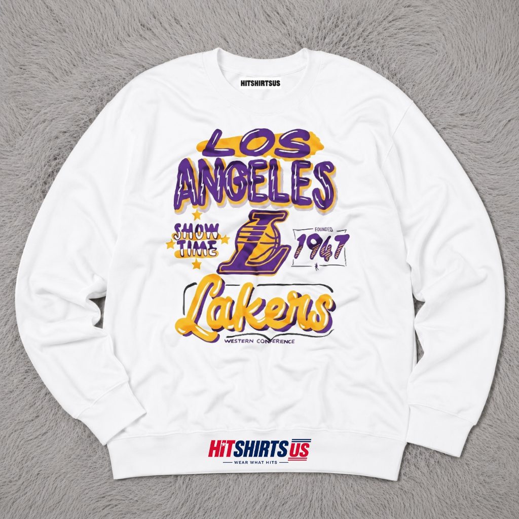 Vintage Showtime Lakers 1947 Long Sleeve Vintage Showtime Lakers 1947 Long Sleeve